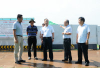 区委常委、常务副区长王海成督办芷渭路PPP项目进展